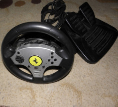 Volan cu pedale Thrustmaster Ferrari PS2/PS3//PC/WII/GameCube 5-in-1 foto