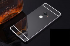 Husa / Bumper aluminiu + spate acril oglinda Xiaomi Mi Mix 2 foto