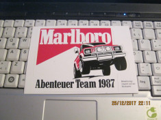 Sticker-Abtibild-Kleber-Autocolant-Adeziv-MARLBORO 1987 foto