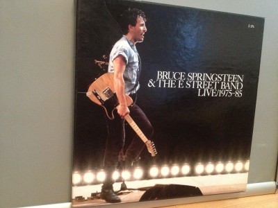 BRUCE SPRINGSTEEN -LIVE/1975-85 -4LP BOX SET(1986/CBS/HOLLAND) - Vinil/Impecabil foto