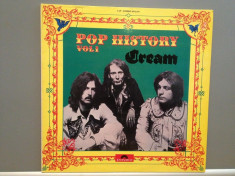 CREAM - POP HISTORY (BEST OF)- 2LP Set(1970/POLYDOR/RFG) - Vinil/Impecabil (NM+) foto