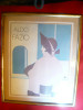 ALDO FAZIO Art Deco lithografie Reco International roz-bleu, 18,8x24cm, Scene gen, Pastel