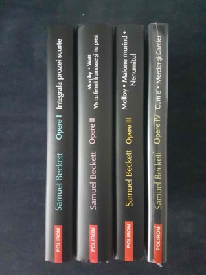 Samuel Beckett &amp;ndash; Opere I, II, III, IV (4 vol.) foto