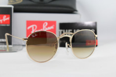 RAY BAN RB 3447 Round Metal 112/32 , 100% Originali !!! POZE REALE foto