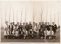 fotografie fotbal Deva 1975 posibil echipa scandinava foto