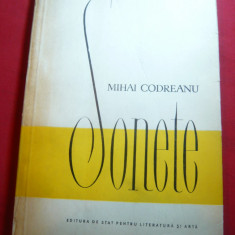 Mihai Codreanu - Sonete -Ed.ESPLA 1957 ,postfata Al.O.Teodoreanu