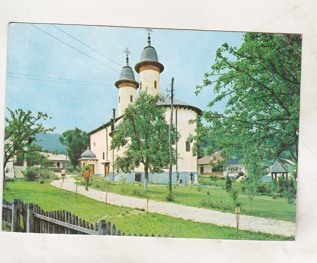 bnk cp Manastirea Varatec - Vedere - circulata - marca fixa