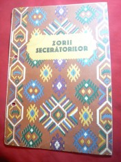 Partitura- Zorii Seceratorilor -anii&amp;#039;50 muzica Alfred Mendelsohn ,versuri A.Toma foto