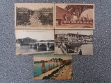 Lot 5 carti postale Franta / C1DP Starea din poze., Circulata, Printata