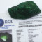 Smarald 173 ct natural Zambia cu certificat
