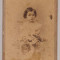 fotografie pe carton cdv M. Spirescu Galatz Galati