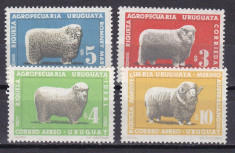 Uruguay 1967 fauna ovine MI 1070-73 MNH w47 foto