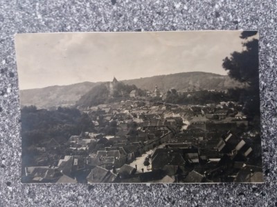 Sighisoara - Vedere generala, datata 1943 / C1DP foto