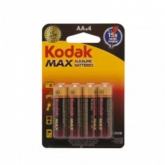 Set 4 baterii AA Kodak Max Alkaline Brico DecoHome foto