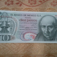 Mexic 10 pesos 1965, UNC