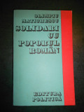 OLIMPIU MATICHESCU - SOLIDARI CU POPORUL ROMAN (1977), Alta editura