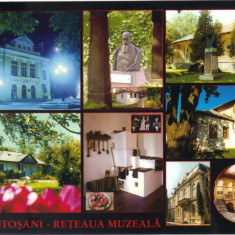 Carte postala CP BT031 Botosani - Reteaua muzeala