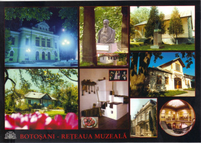 Carte postala CP BT031 Botosani - Reteaua muzeala foto