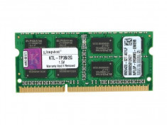 Memorii Laptop SODIMM Kingston 2GB DDR3 PC3-8500S 1066Mhz foto