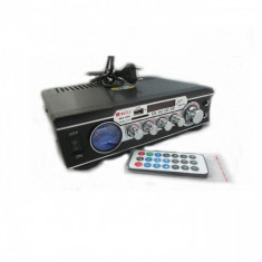 Amplificator Audio Statie Amplificare MA-006 Radio Karaoke USB CardSD foto