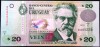 Bancnota 20 PESOS URUGUAYANOS - URUGUAY, anul 2011 *cod 617 A = UNC SERIE MICA!