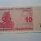Zimbabwe 10 dollar 2009, UNC