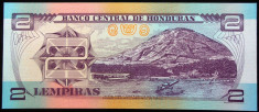 Bancnota 2 Lempiras - HONDURAS, 2010 * Cod 619 ---- UNC DIN FASIC! foto