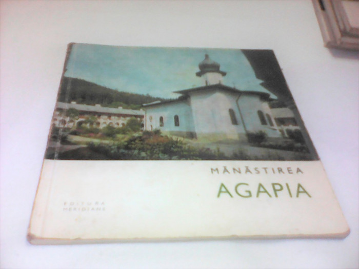 MANASTIREA AGAPIA COLECTIA MONUMENTE ISTORICE 1969 ILUSTRATII ALB-NEGRU
