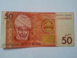 Kyrgystan 50 som 2002, circulată