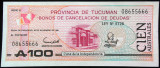 Bancnota 100 Australes - ARGENTINA (PROVINCIA TUCUMAN), anul 1991 UNC *Cod 626