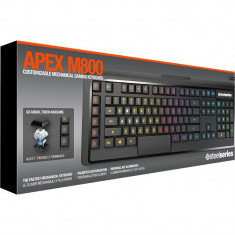 Tastatura Gaming Iluminata SteelSeries Apex M800 Mecanica foto