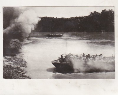 bnk cp Carte postala militara - circulata foto