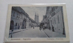 Sibiu interbelica circulata strada Macelarilor foto