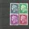 FRANTA 1967 - MARIANNE ( de CHEFFER ), serie stampilata, SA4