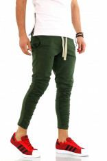 Pantaloni de trening - KAKI - COLECTIE NOUA - 9655 B4 foto