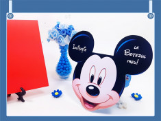 Invitatii Botez - Mickey Mouse 1 foto