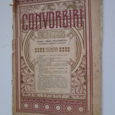 Convorbiri-revista literara bimensuala editie de lux 15 martie 1907