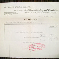 Act vechi-Rechnung-August Prasch 1974-21_19 cm.
