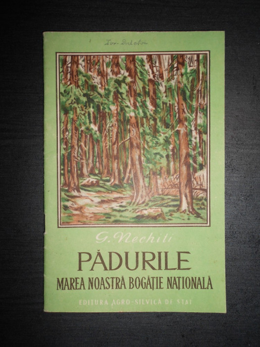 G. MECHILI - PADURILE MAREA NOASTRA BOGATIE NATIONALA