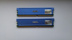 MEMORIE RAM GEIL DDR 2X1 GB 400MHZ foto