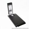 Baterie extinsa 6800mAh pentru Samsung Galaxy Note 4 cu capac negru, Li-ion
