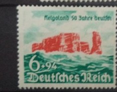GERMANIA (REICH) 1940 ? INSULA HELGOLAND, serie MNH, SA15 foto