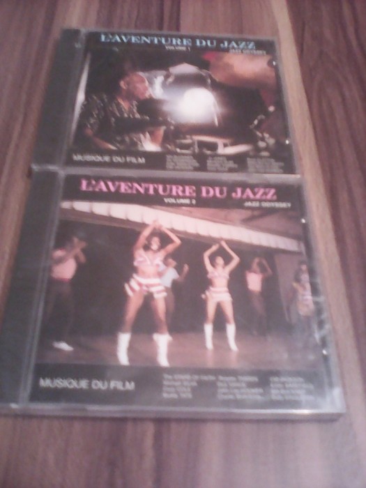 SET 2 CD L&#039;AVENTURE DU JAZZ ORIGINALE SIGILATE