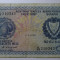 Cipru 250 mils 1974 VF semnatura mai rara