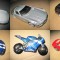 Set 6 Masinute machete 5+ motor Honda st. gen. buna cu uzura si anumite defecte.