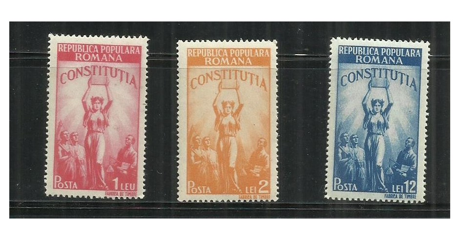 ROMANIA 1948 LP. 232 arhiva Okazii.ro