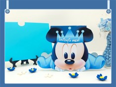 Invitatii Botez - Mickey Mouse 3 foto