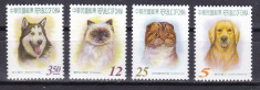 Taiwan 2005 fauna pisici caini MI 3089-3092 MNH w47 foto