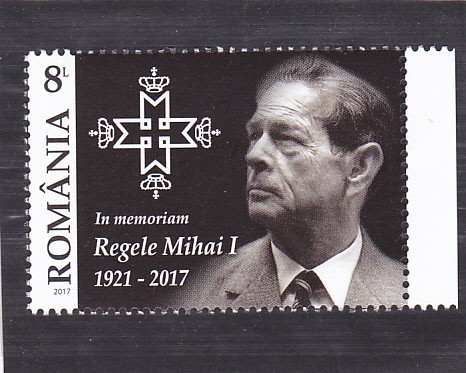 REGELE MIHAI 2017,MNH ROMANIA.