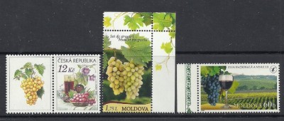 STRUGURI, VITICULTURA, serii nestampilate, SA32 foto